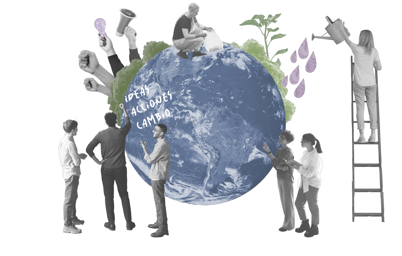 Collage mundo